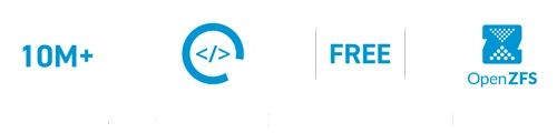 TrueNAS SCALE and CORE Download Statistics Image